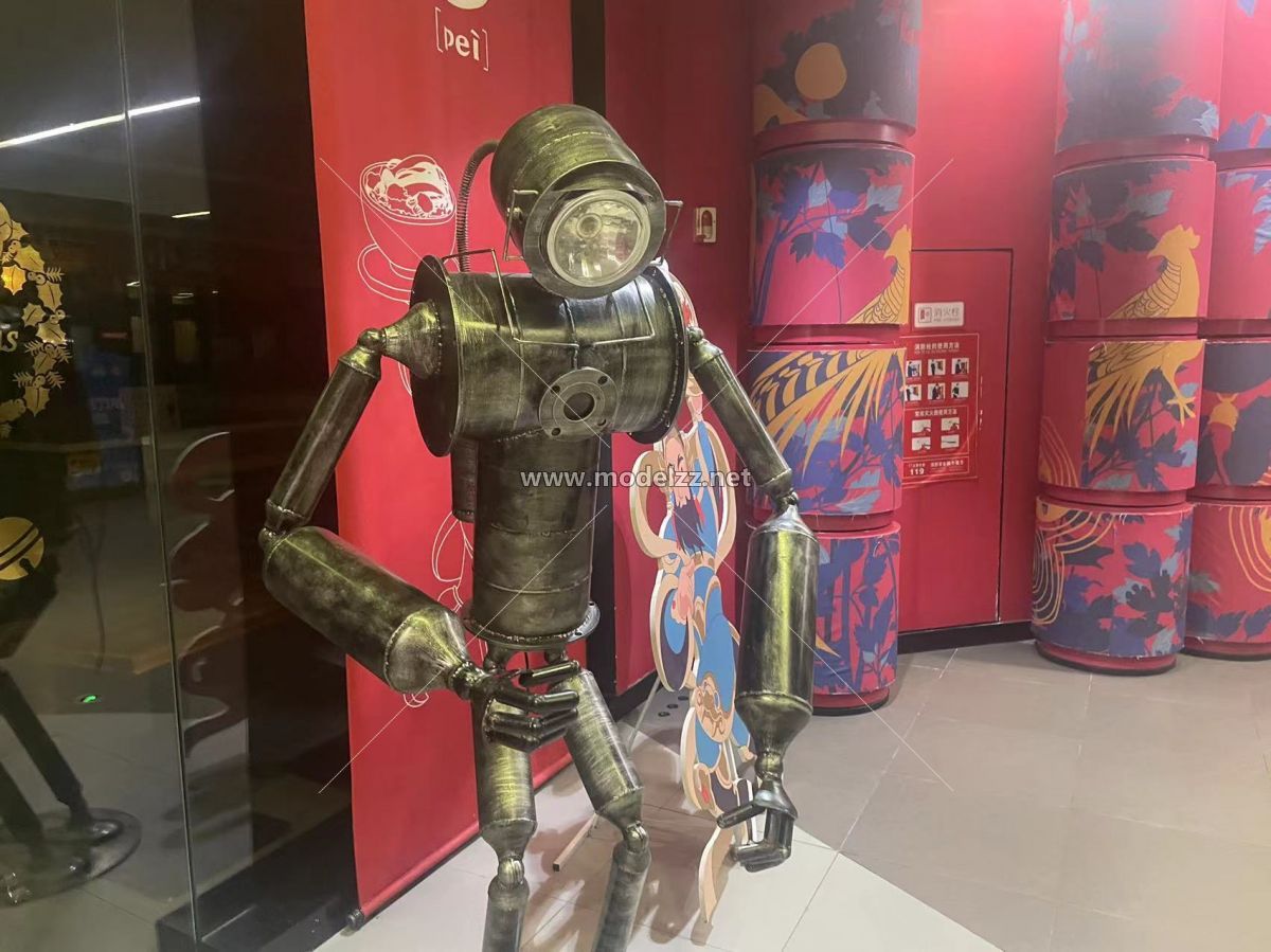 Outdoor classic figure sculpture Stainless Steel Statues