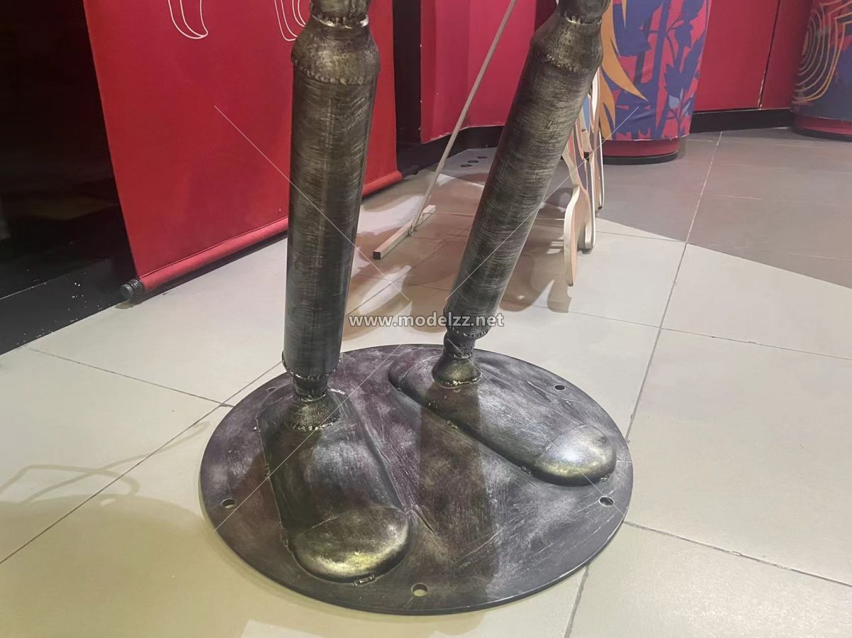 Outdoor classic figure sculpture Stainless Steel Statues
