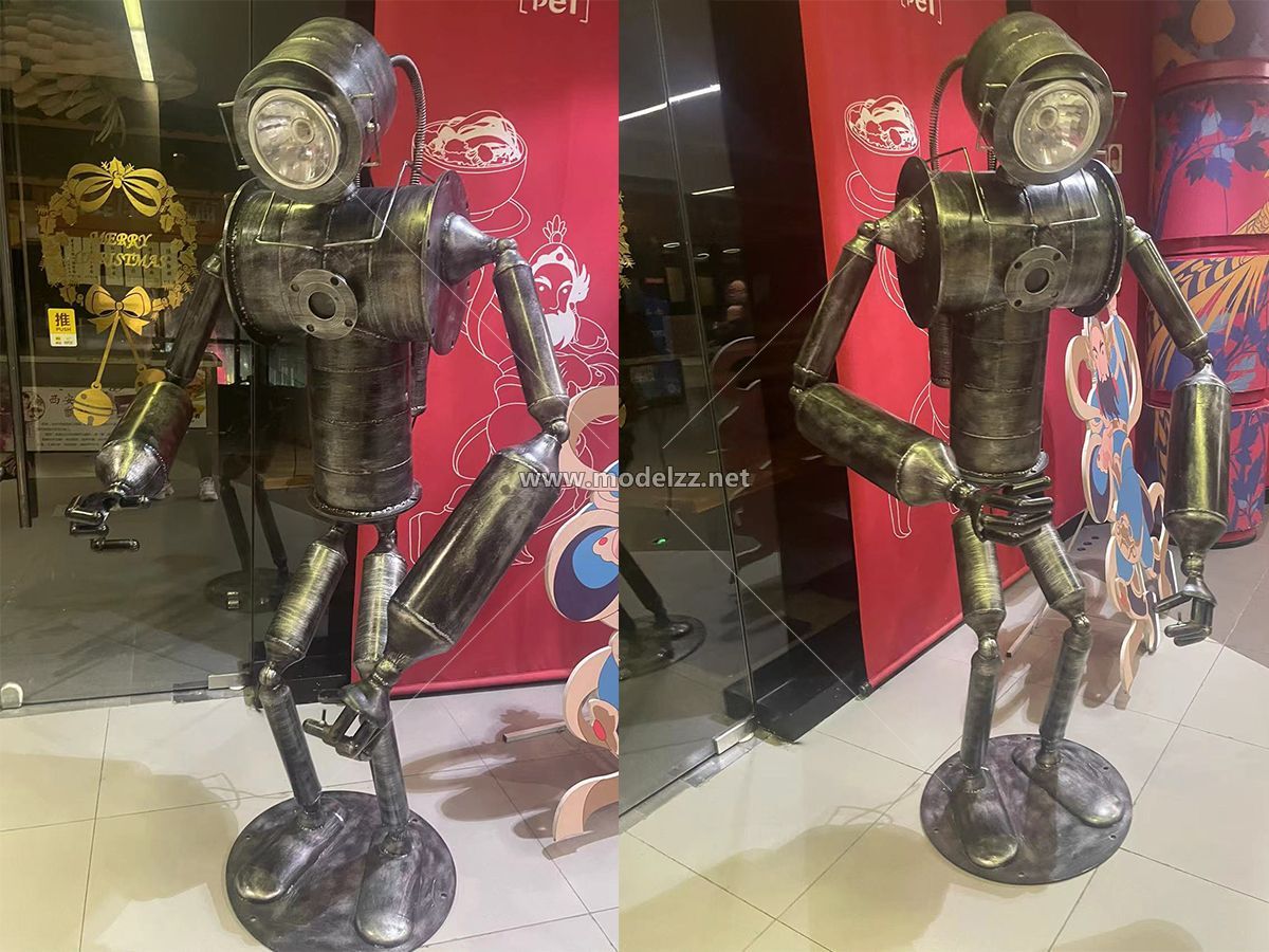 Outdoor classic figure sculpture Stainless Steel Statues