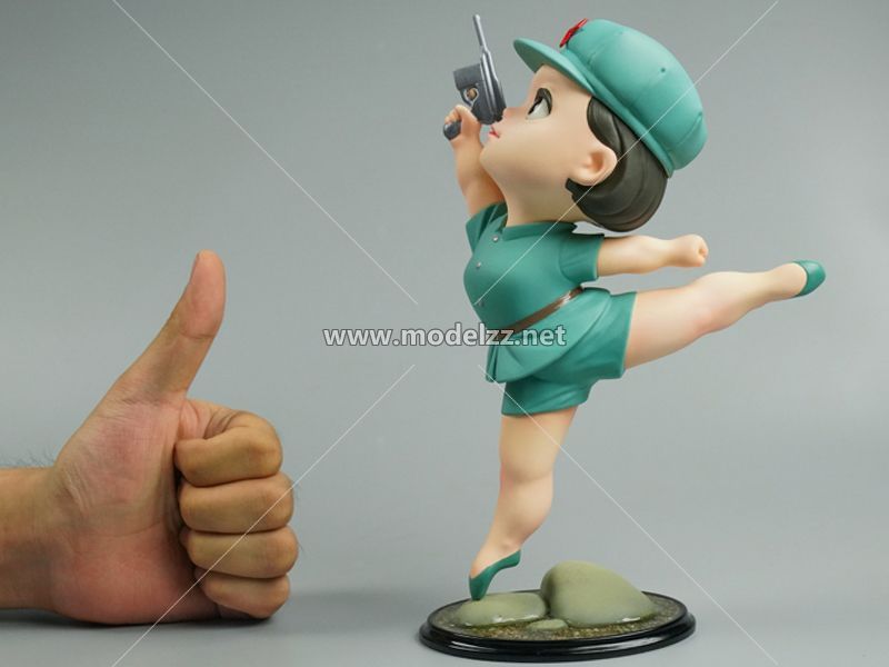 Cute Resin Figurine Table Display 