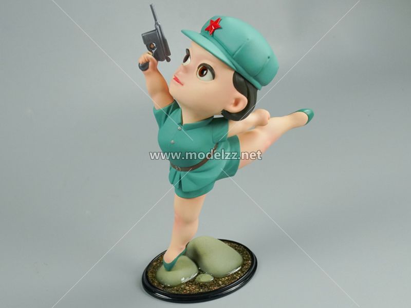 Cute Resin Figurine Table Display 