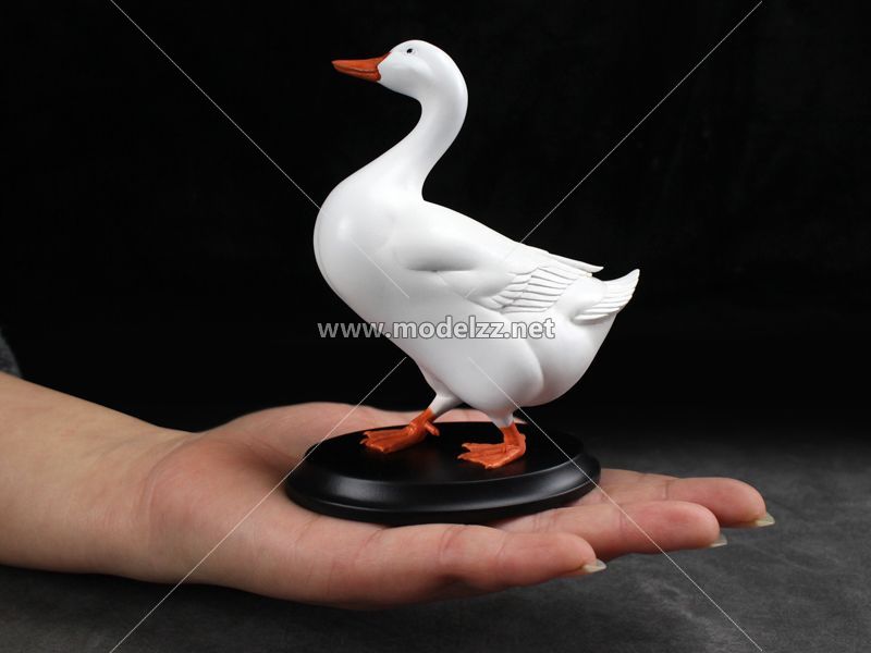 Goose Animal Resin Art Sculpture