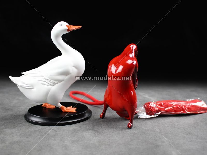 Goose Animal Resin Art Sculpture