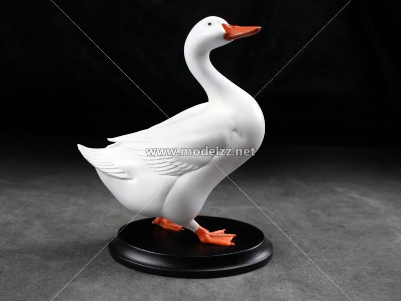 Goose Animal Resin Art Sculpture