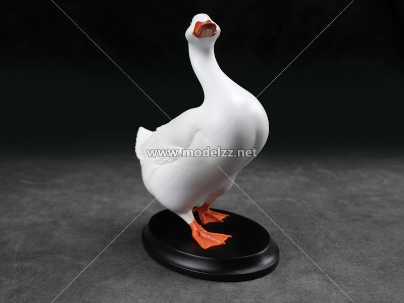 Goose Animal Resin Art Sculpture