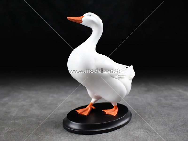Goose Animal Resin Art Sculpture