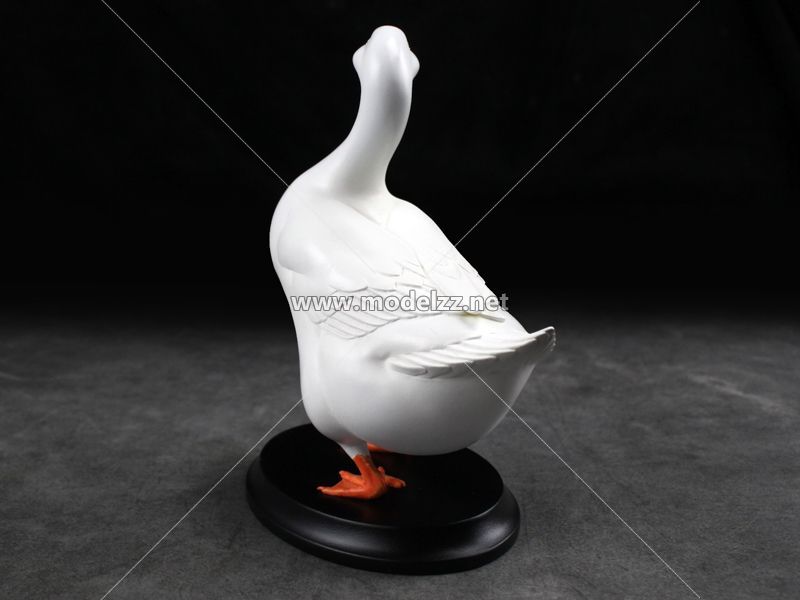 Goose Animal Resin Art Sculpture