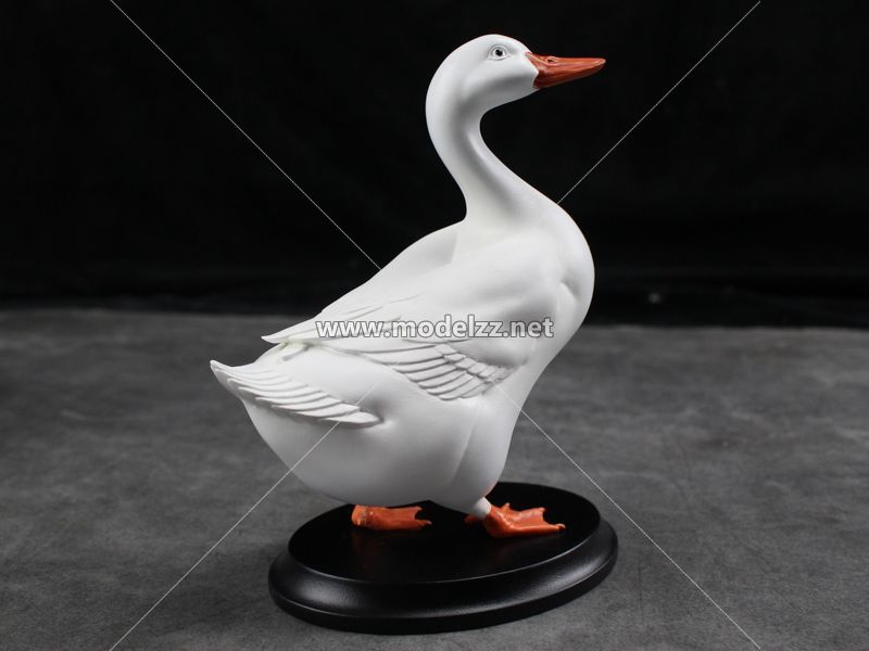 Goose Animal Resin Art Sculpture