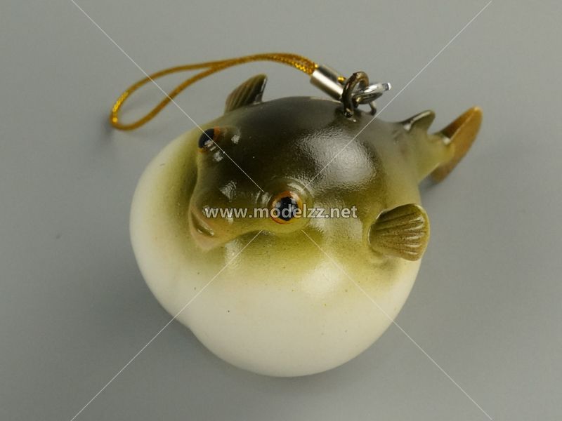 Cute Fat Fish Resin Art Gadget