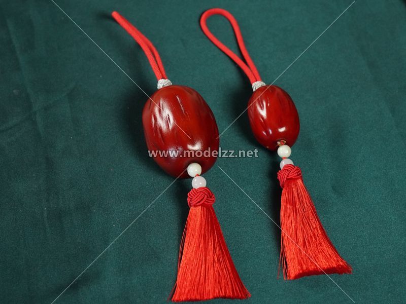 Fruit Date or Jujube Pendant Resin Art