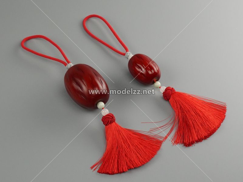 Fruit Date or Jujube Pendant Resin Art
