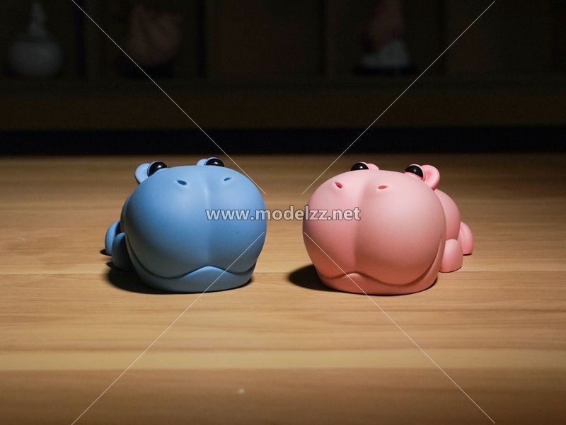 Lying Little Pig FPR Cartoon Sculpture Resin Art