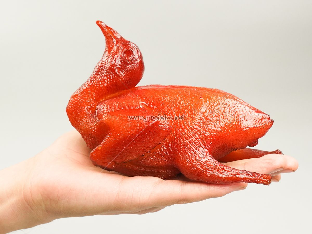 Roast Chicken Simulation Food Model 