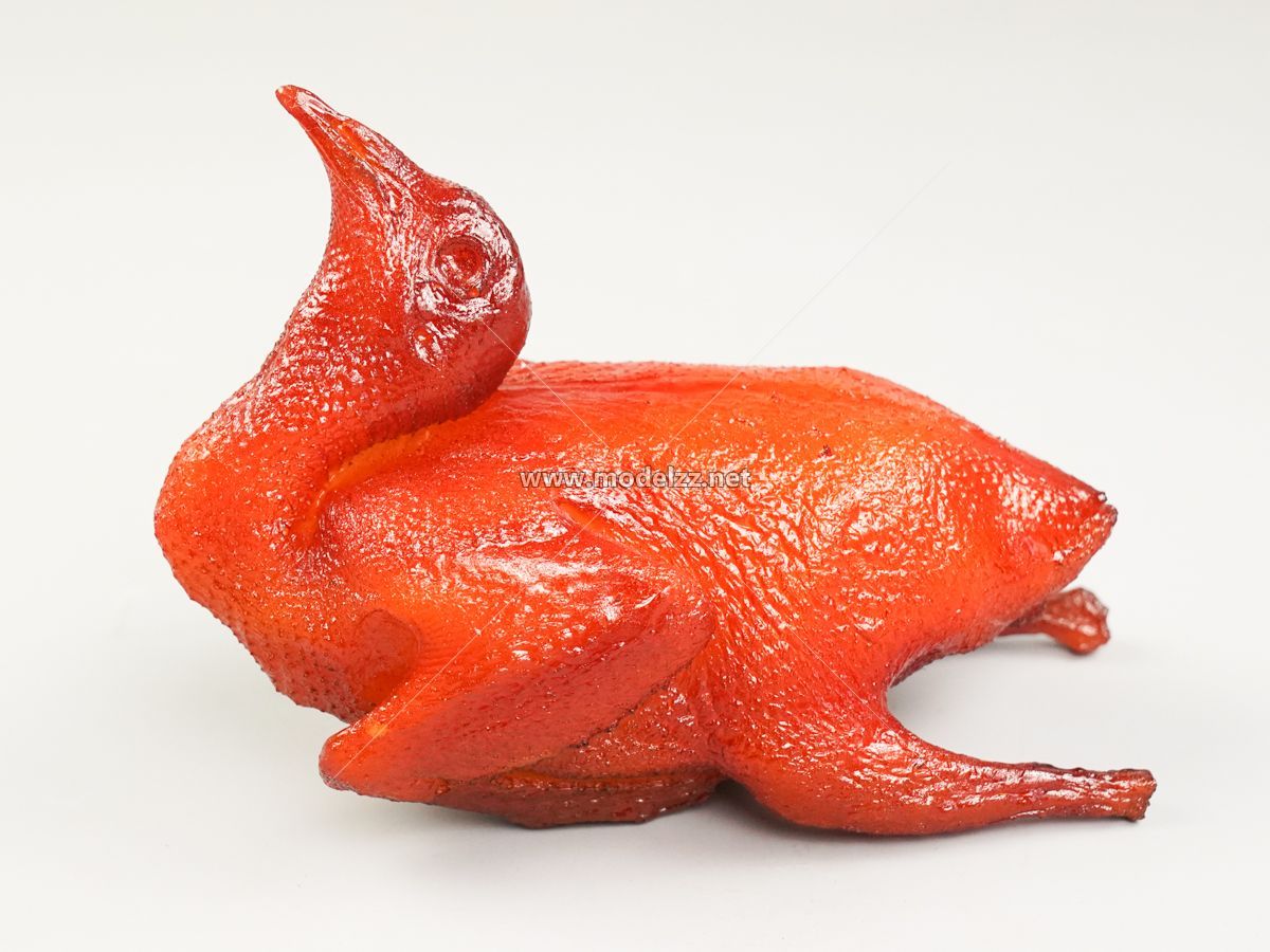 Roast Chicken Simulation Food Model 
