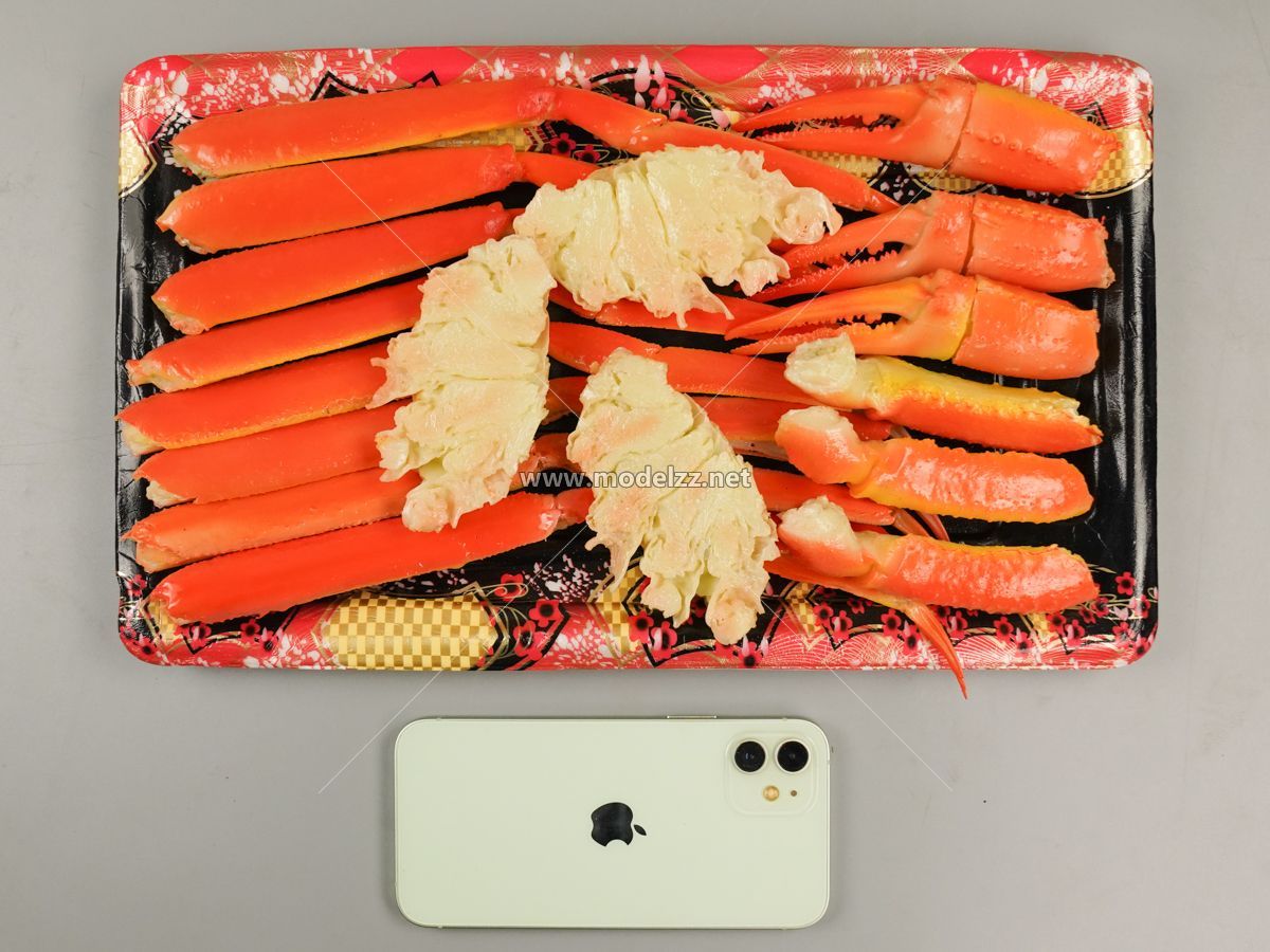 Crab Parts Resin Art 