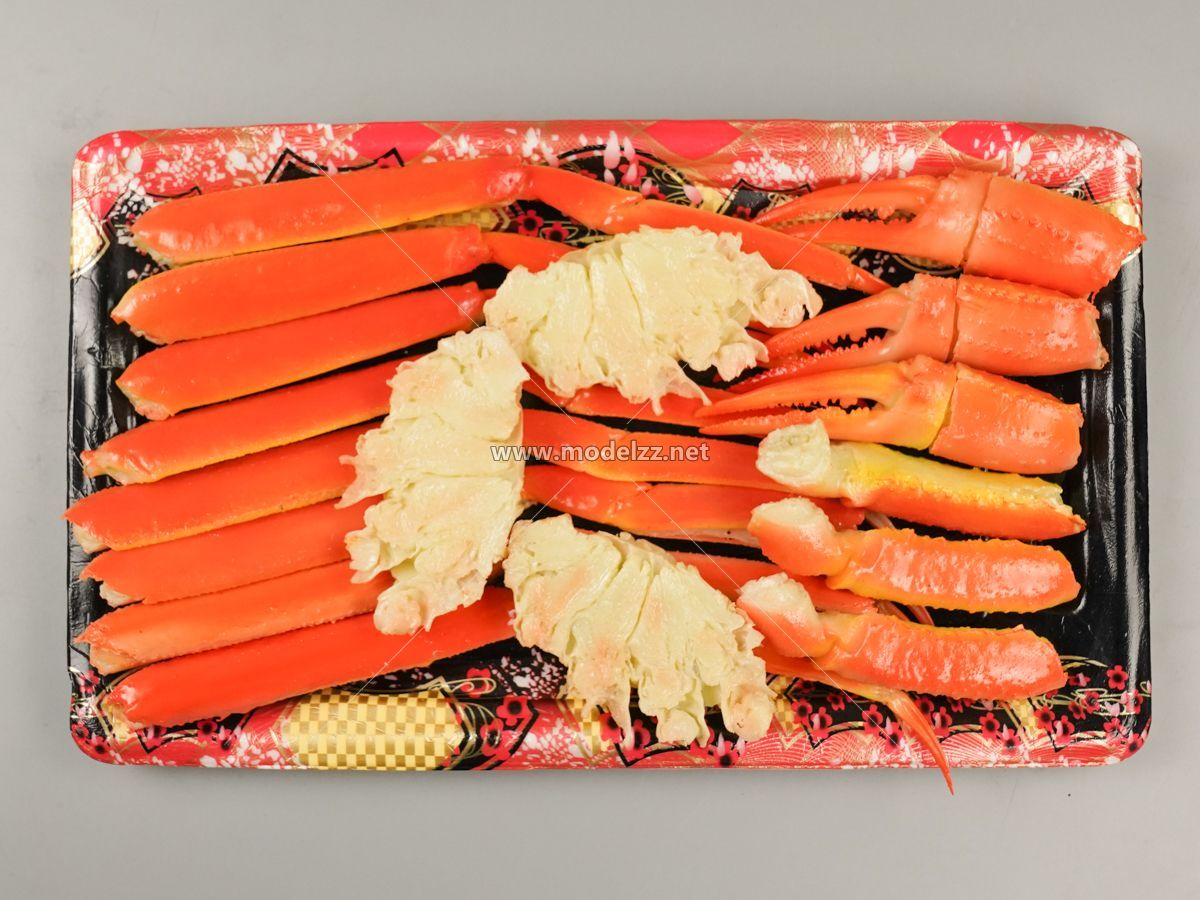 Crab Parts Resin Art 