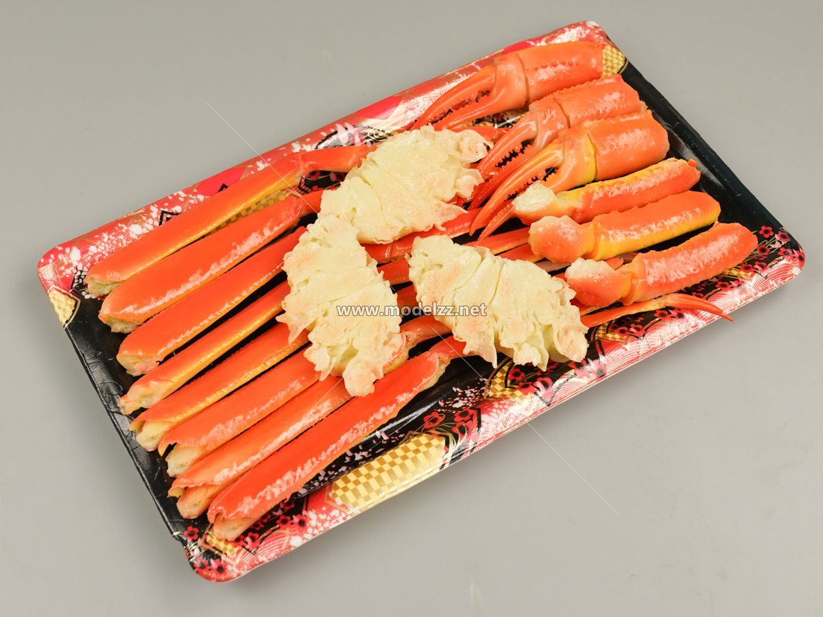 Crab Parts Resin Art 
