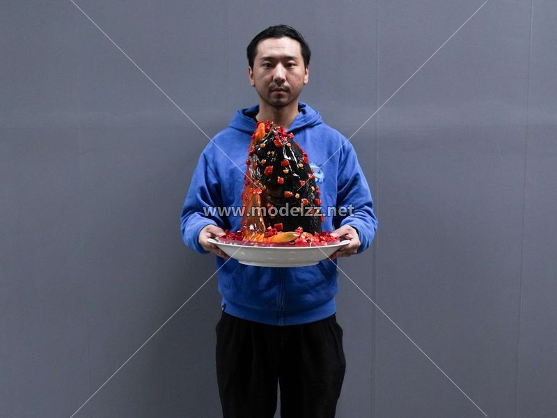 Sichuan Fish Head Simulation Food Model 