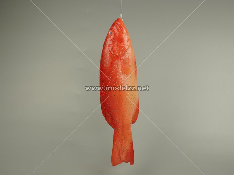 Seafood Fish Simulation Food Model