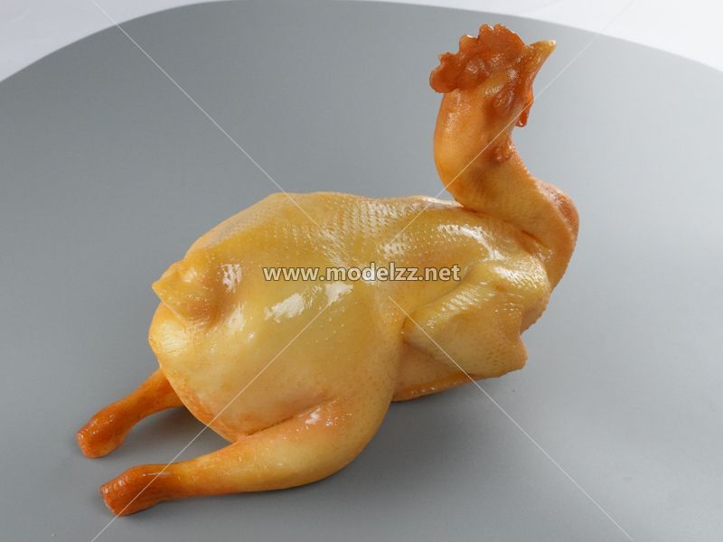 Roast Chicken Simulation Food Model