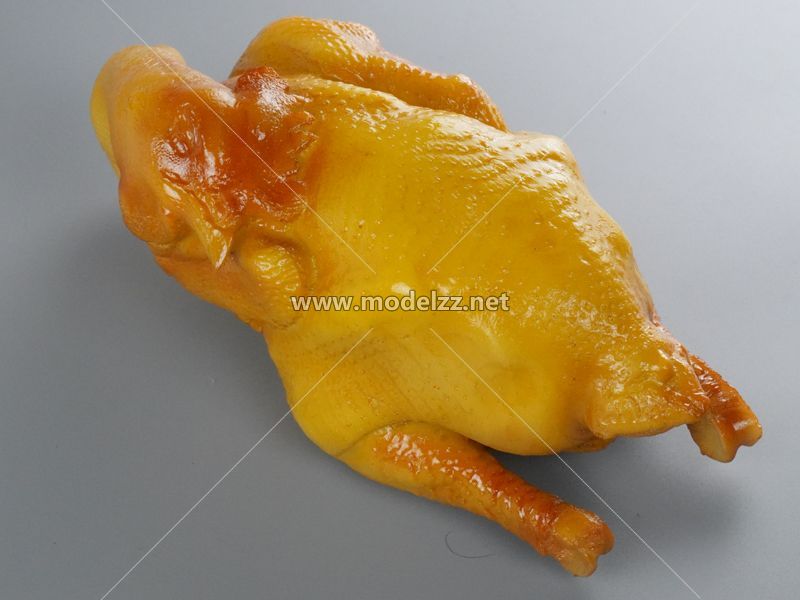 Roast Chicken Simulation Food Model