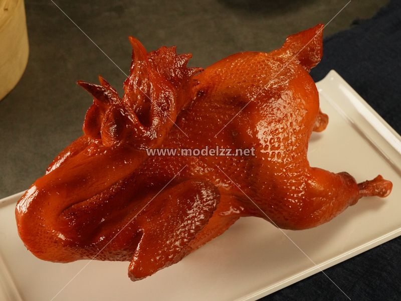 Roast Chicken Simulation Food Model