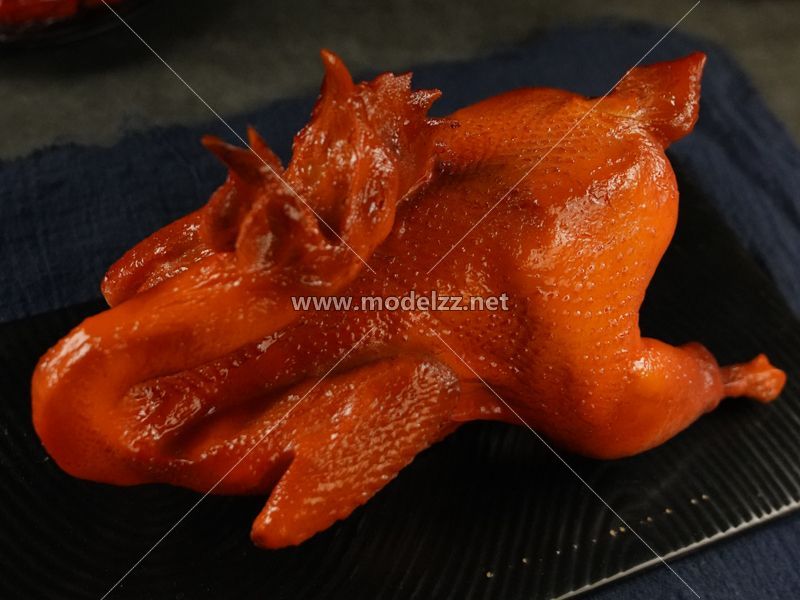 Roast Chicken Simulation Food Model
