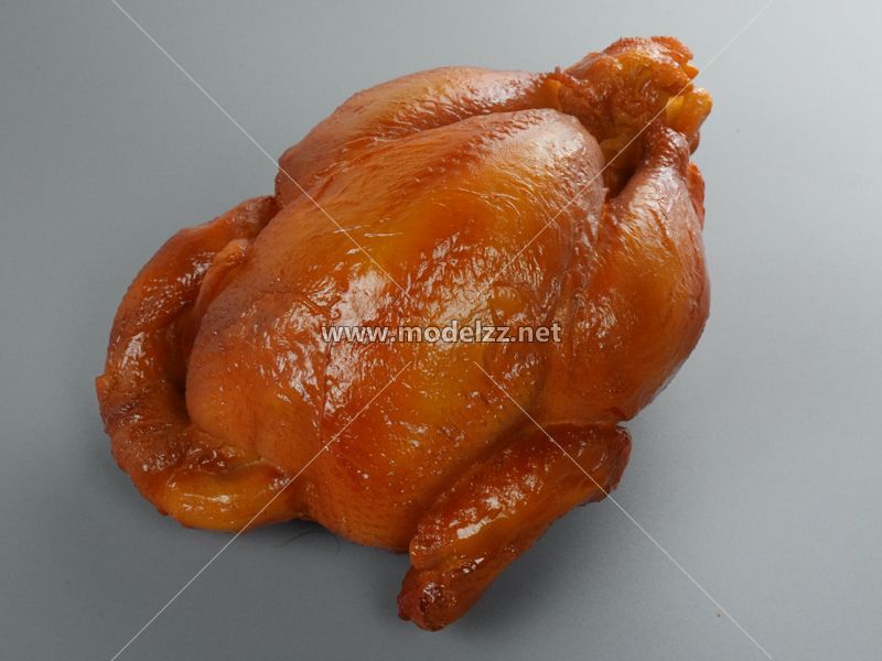 Roast Chicken Simulation Food Model