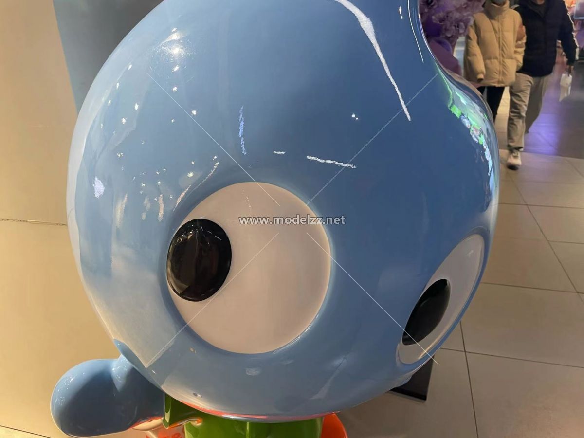Milk Tea Cartoon Mascot Resin Art 