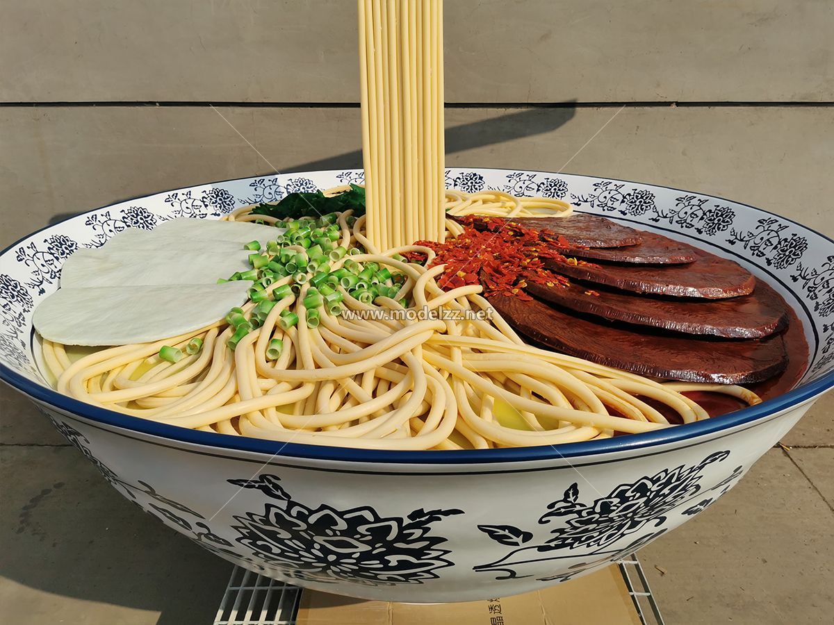 Imitation Food Noodle Plastic Food Models