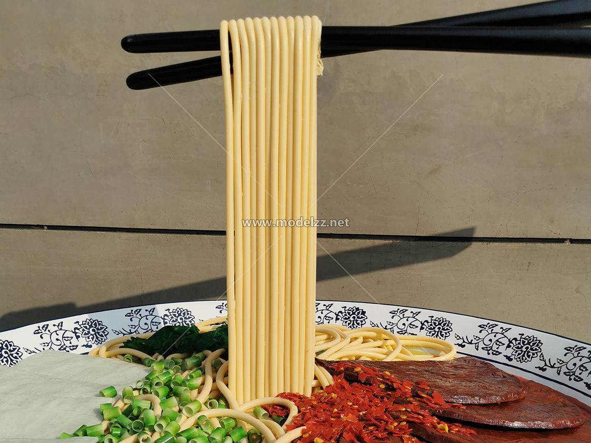 Imitation Food Noodle Plastic Food Models