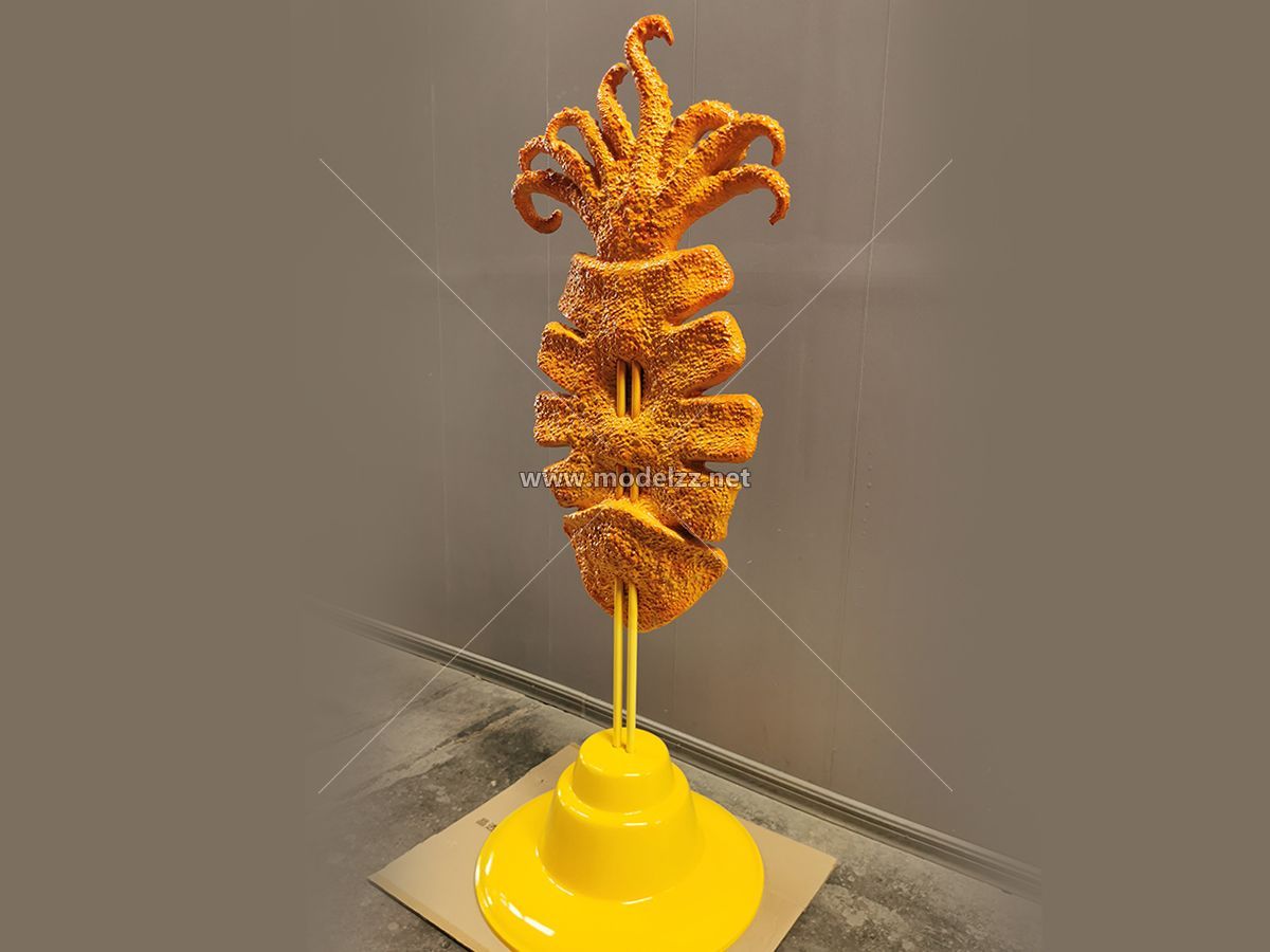 Snacks Grilled Squid Plastic Food Models