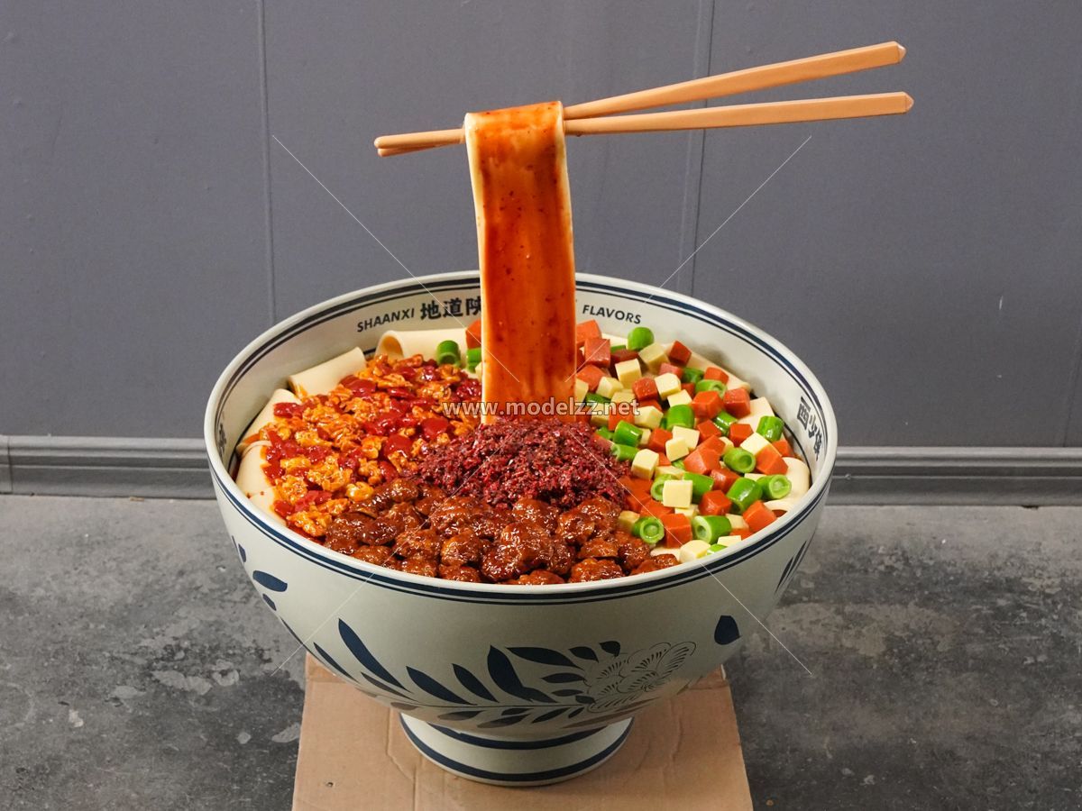 Lamian Noodle Simulation Food Model