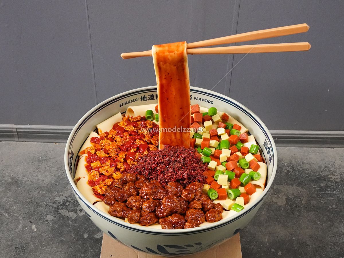 Lamian Noodle Simulation Food Model