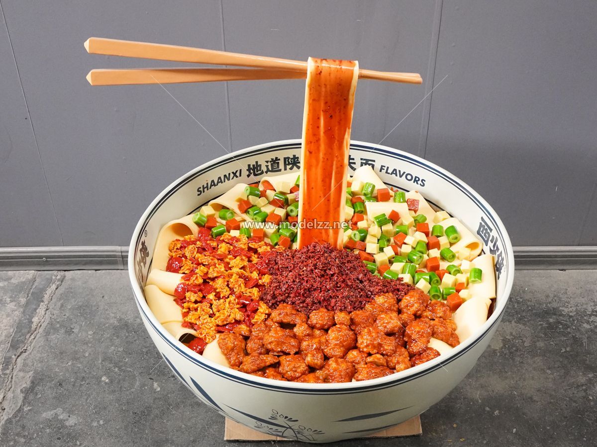 Lamian Noodle Simulation Food Model