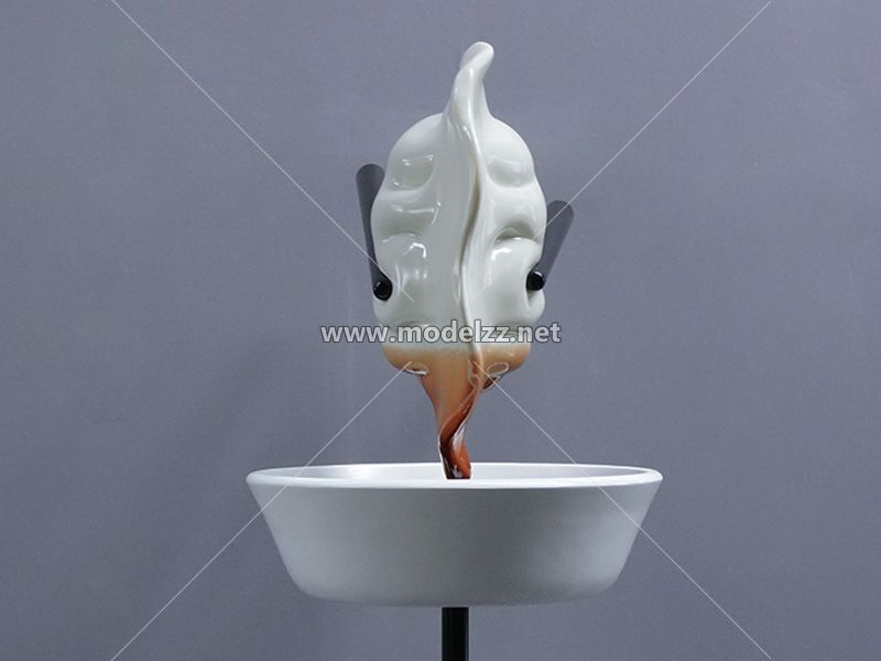 Dumpling Simulation Food Model 