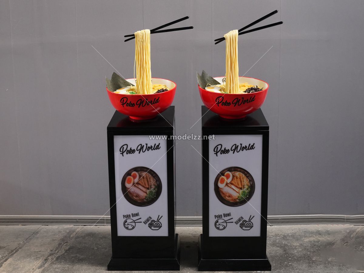 Japanese Noodle Simulation Food Model