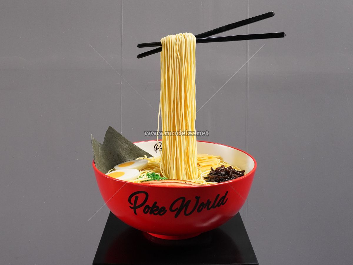 Japanese Noodle Simulation Food Model