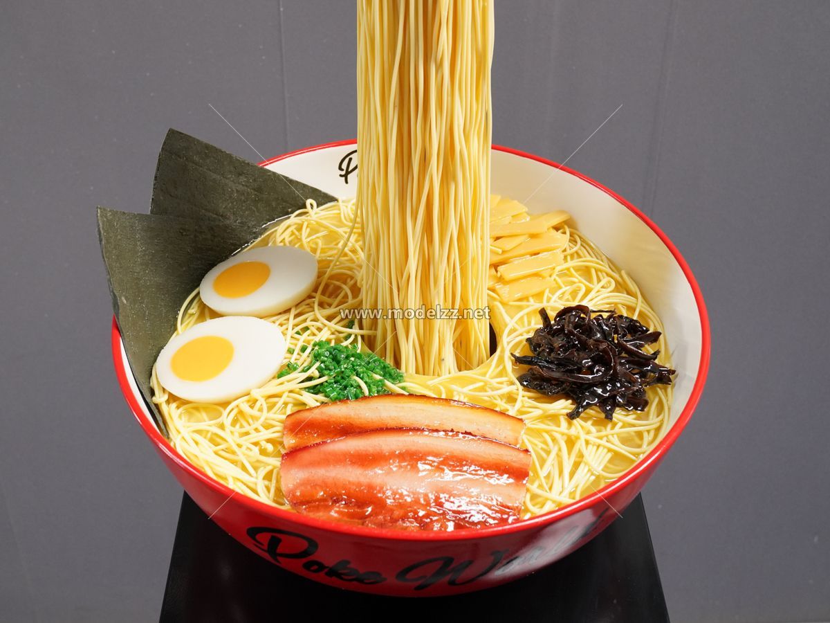 Japanese Noodle Simulation Food Model