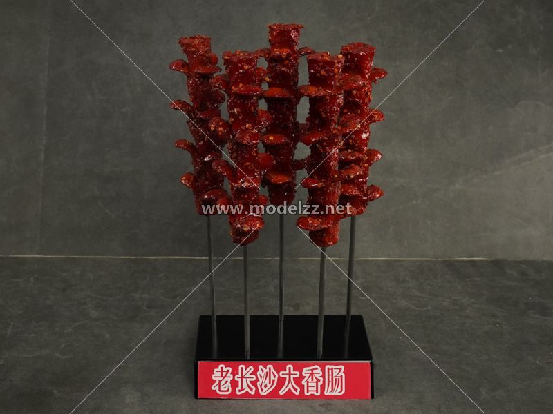 Big Sausage Simulation Food Model 