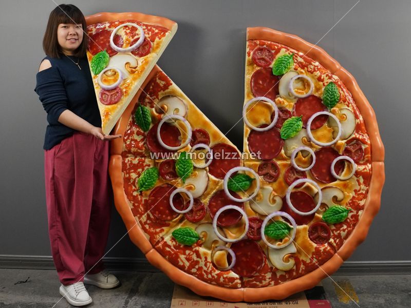 Big Pizza Simulation Food Model 