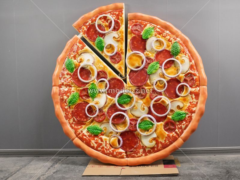 Big Pizza Simulation Food Model 