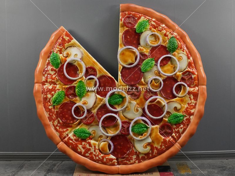 Big Pizza Simulation Food Model 