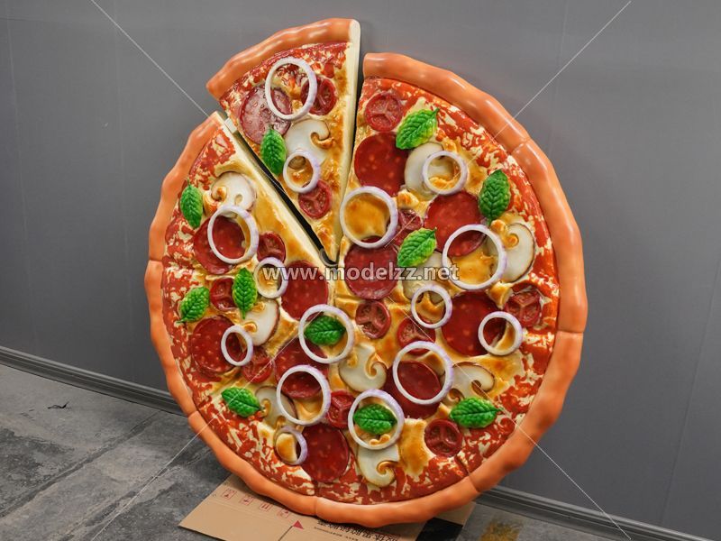 Big Pizza Simulation Food Model 