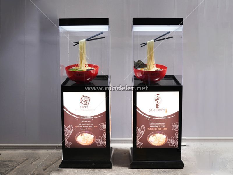 Noodles Light Box Simulation Food Model