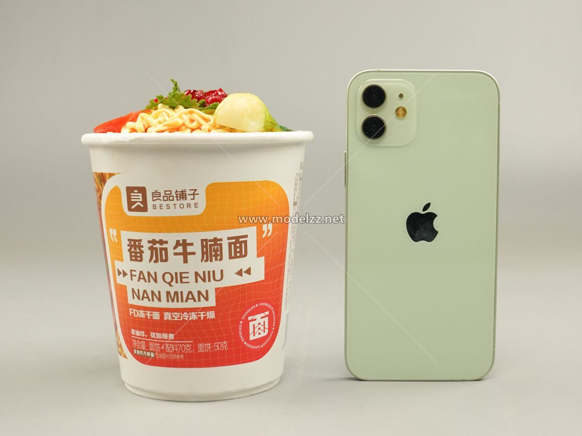 Instant Noodles  Simulation Food Model 