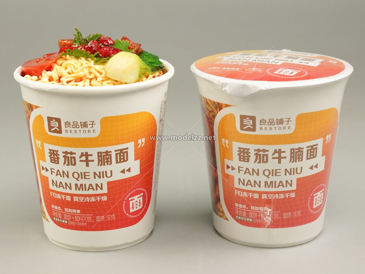Instant Noodles  Simulation Food Model 