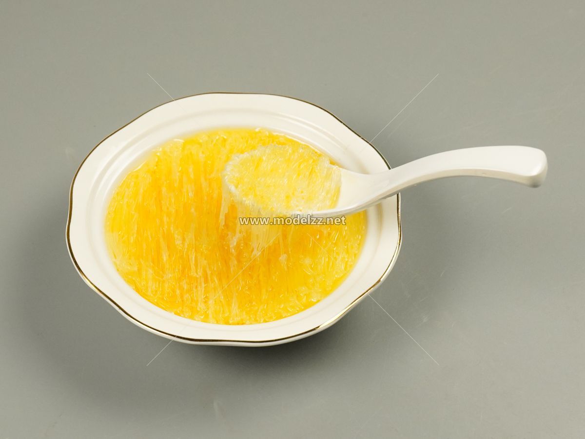 Shark Fin Abalone Imitation Food Modern Art Sculpture