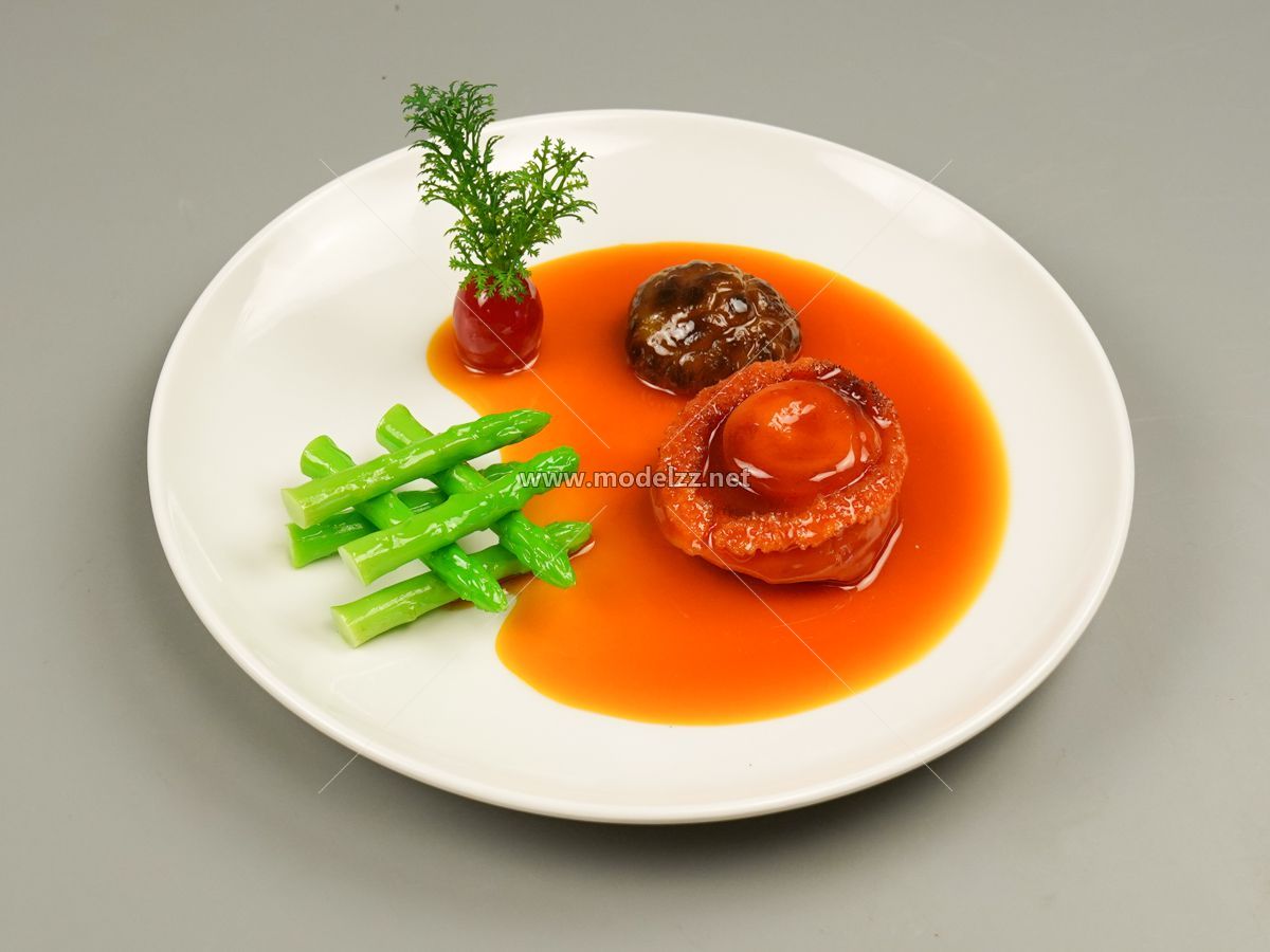 Abalone Plastic Food Models Custom Statue