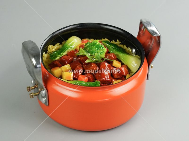 Soup Rice Plastic Food Models